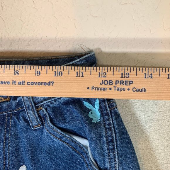 Playboy Pacsun carpenter cargo blue jeans size 23 high rise Los Angeles - Picture 3 of 8